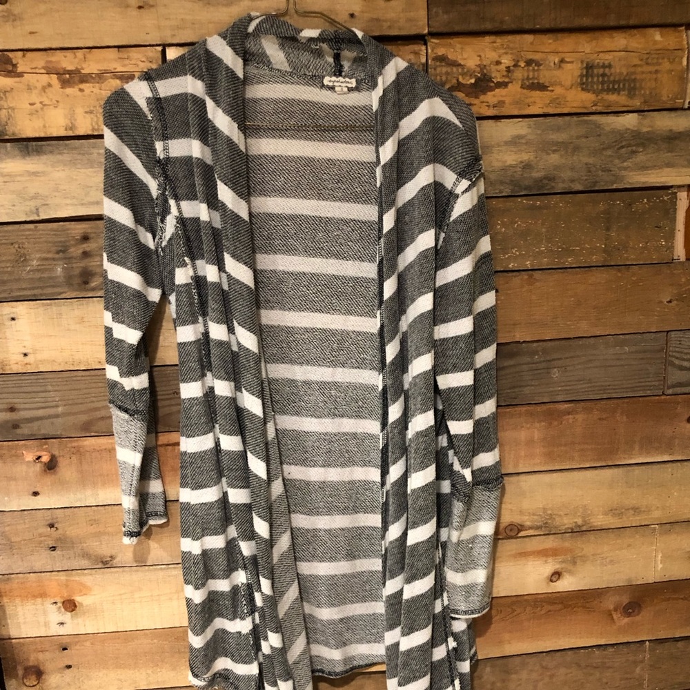 Long Striped Sweater